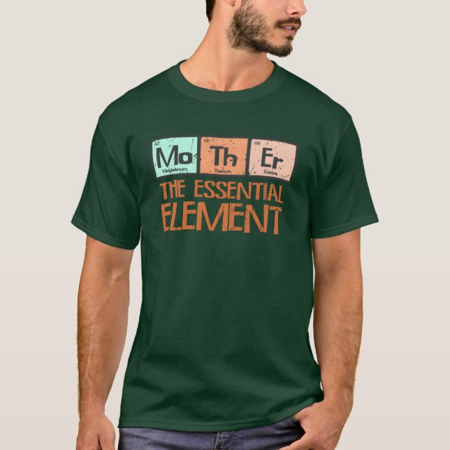 T-shirt Mère élément essentiel mère (Devant)