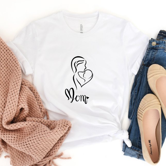 T-shirt mère et enfant (Créateur téléchargé)