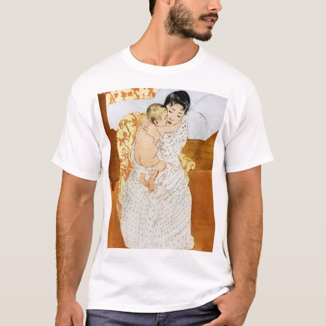 T-shirt Mère et enfant, Mary Cassatt (Devant)