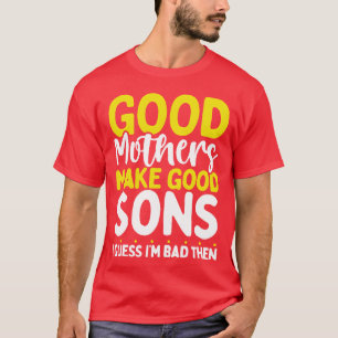 T-shirt Mère et Fils jumeler la Fête des mères Maman avec