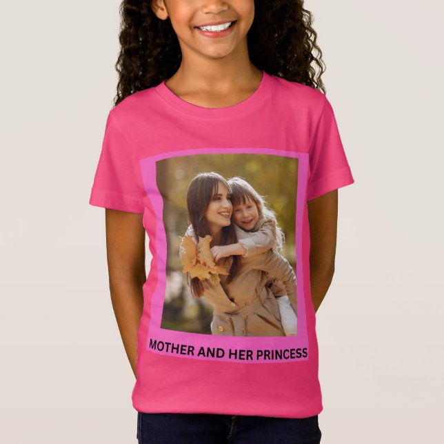 T-Shirt MÈRE ET SA PRINCESSE (Devant)