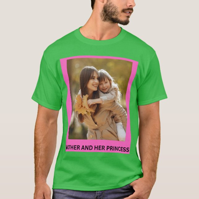 T-SHIRT MÈRE ET SA PRINCESSE (Devant)