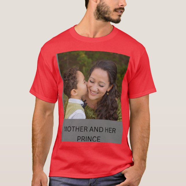 T-SHIRT MÈRE ET SON PRINCE (Devant)