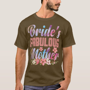 T-shirt Mère Fabuleuse de la Mariée Heureux Mariage de Mar