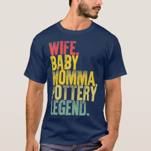 T-shirt Mère Femmes Femme Amusante Femme Bébé Momma Poteri