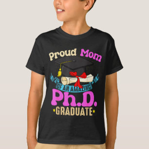 T-shirt Mère fière de deux jumeaux diplômés de la promotio