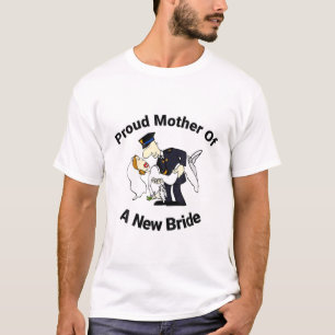 T-shirt Mère fière d'une nouvelle mariée
