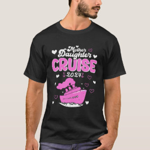 T-shirt Mère Fille Croisière 2024 Voyage en famille M