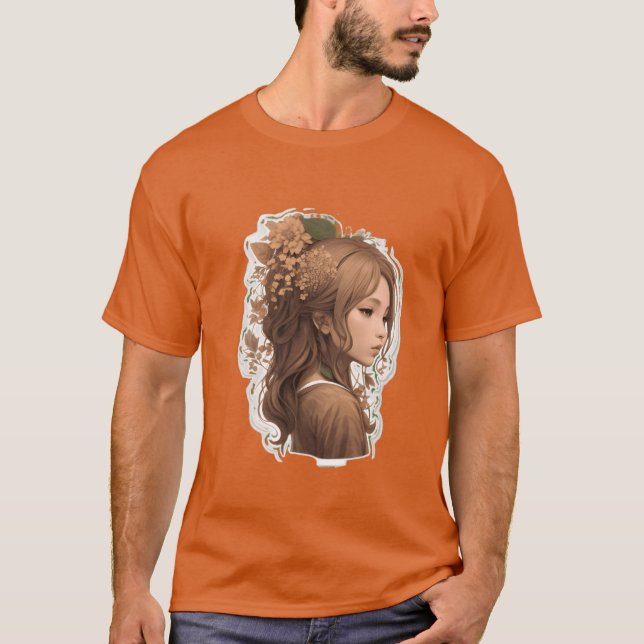 T-shirt Mère fille de la nature (Devant)