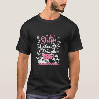 T-shirt Mère Fille Voyage 2025 Croisière Vacances Maman Ma