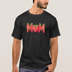 T-shirt Mère Fraise Drôle Pour Les Amateurs De Fruits D'Ét
