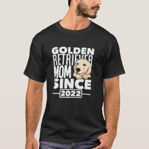 T-shirt Mère Golden Retriever depuis 2022 Mère de chien Am