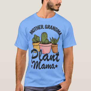 T-shirt Mère grand-mère Plante Mama Paysages Gardener Pla