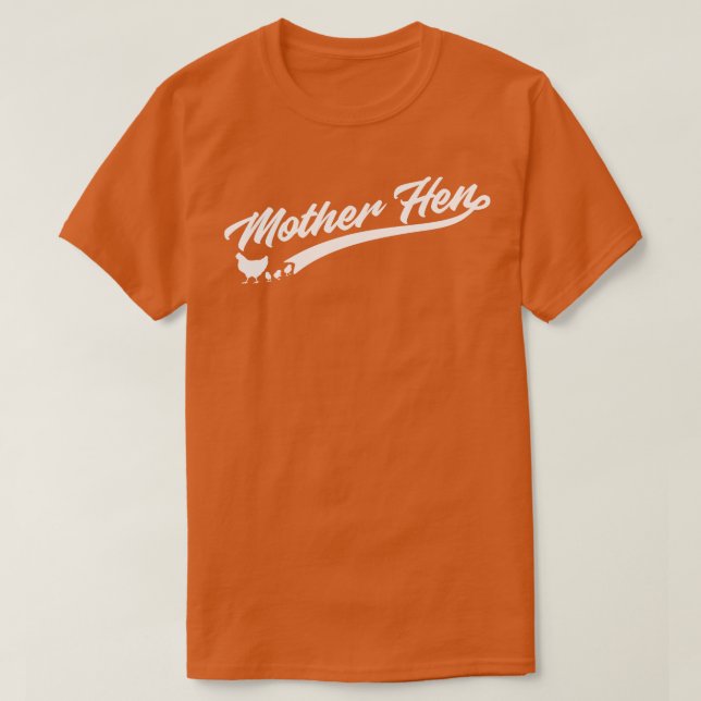 T-shirt Mère Hen Funny Poulet Cadeau Poulets Poulets Maman (Design devant)