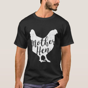 T-shirt Mère Hen Joyeux Fête Des Mères Mignonne Cadeau De