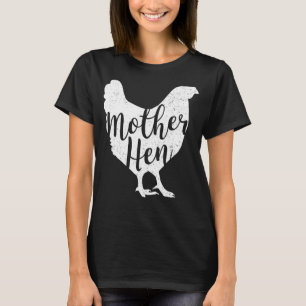 T-shirt Mère Hen Joyeux Fête des Mères mignonne poulet pou