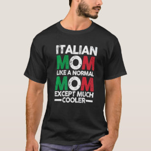 T-shirt Mère italienne Mama Italie