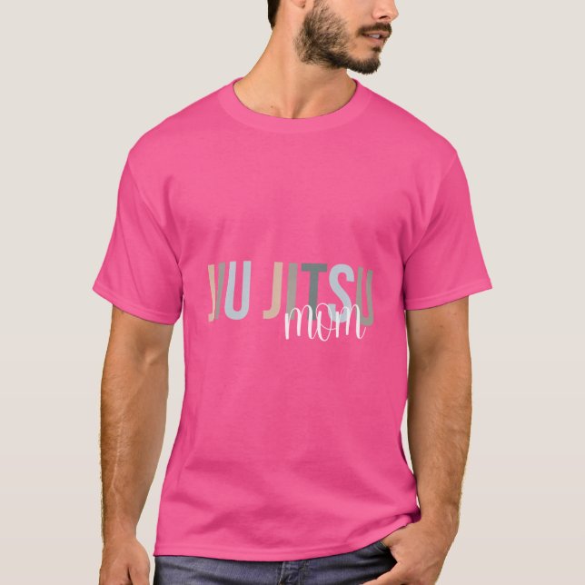 T-shirt Mère Jiu Jitsu - Martial Arts Pride Bjj A (Devant)