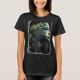 T-shirt Mère Jour des terres Arbre Aimer La Planète Vert E