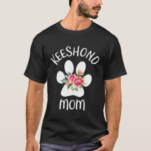 T-shirt Mère Keeshond pour femme épouse petite amie annive