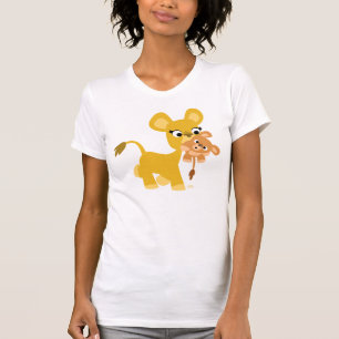 T-shirt Mère Lion et Cub Femmes