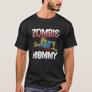 T-shirt Mère maman Zombie Matching Famille Halloween
