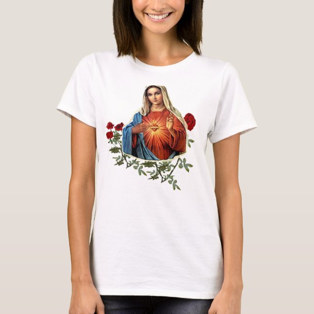 T-shirt Mère Marie dessine (Devant)