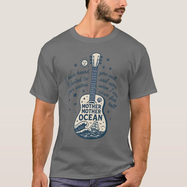 T-SHIRT MÈRE MÈRE OCÉAN (Devant)