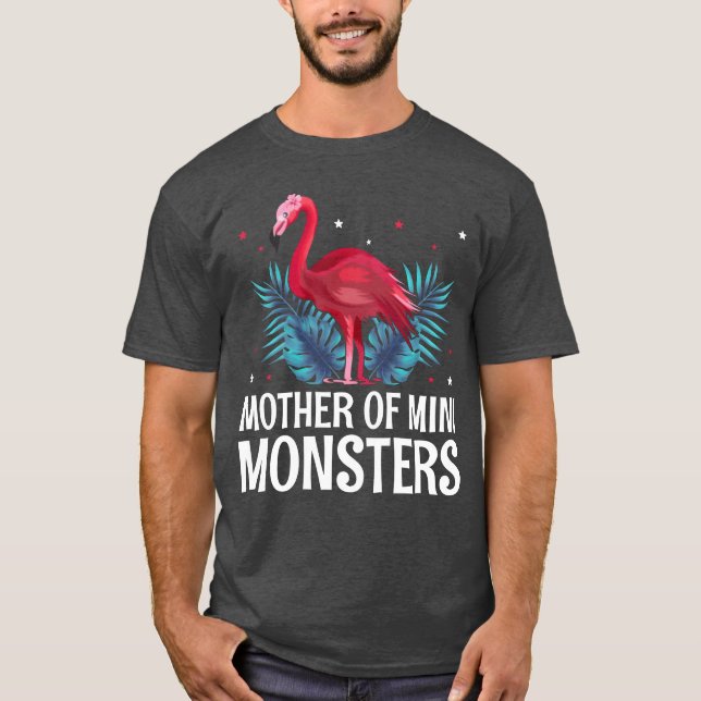 T-shirt Mère Mini Monstersoddler Maman Gardergarten ret (Devant)