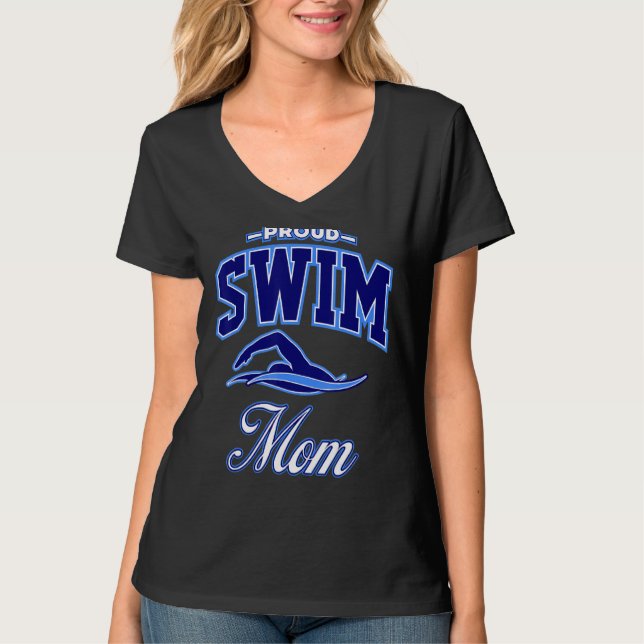 T-shirt Mère nage (Devant)