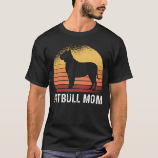T-shirt Mère Pitbull Vintage propriétaire de chien Pitbull