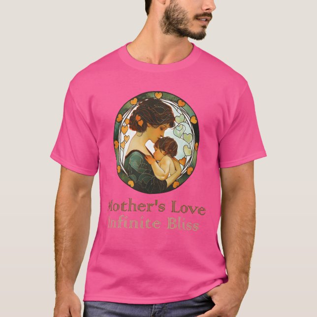 T-shirt Mère s Love Infinite Bliss vintage (Devant)