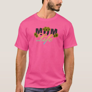 T-shirt Mère Tournesol Vie Mama Pour Femmes Sunshine 1