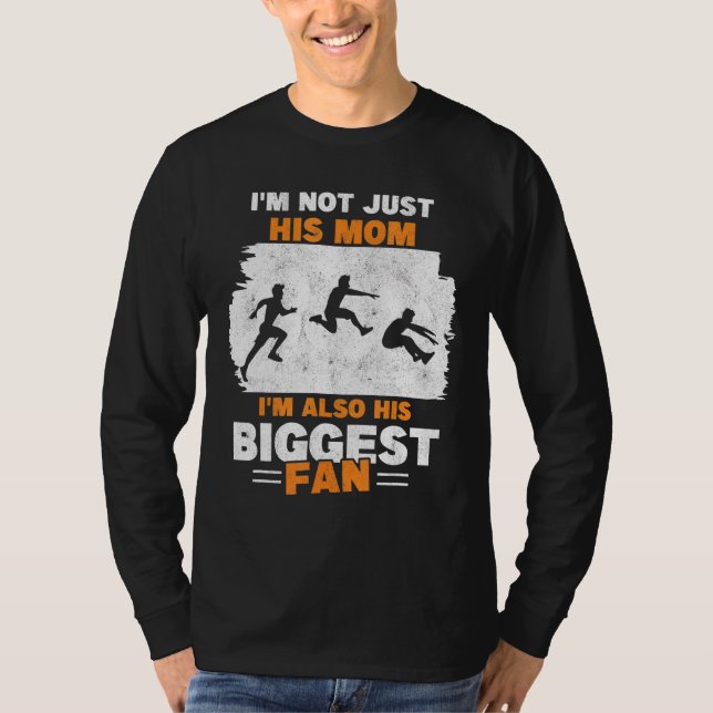 T-shirt Mère Triple Jumper Track Et Filles De Champ (Devant)