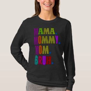 T-shirt Mère's Day cite maman maman maman maman maman Bruh