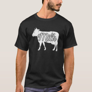 T-shirt Mères de l'agriculteur de vache laitière cool