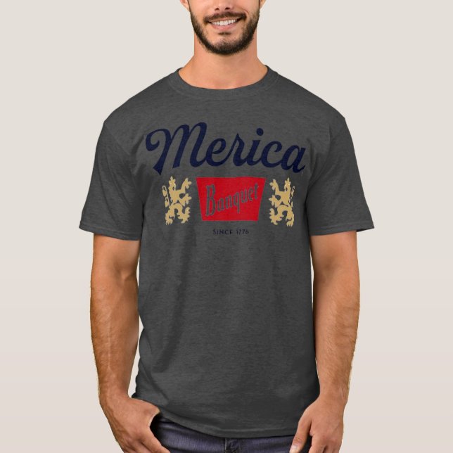 T-shirt Merica Banquet Beer (Devant)