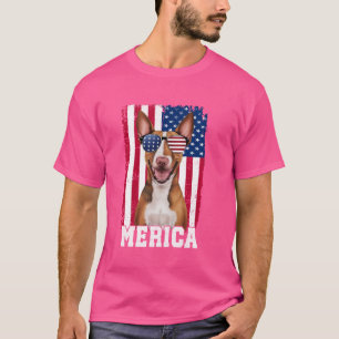 T-shirt Merica Bull Terrier Dog USA Drapeau Patriotique 4è