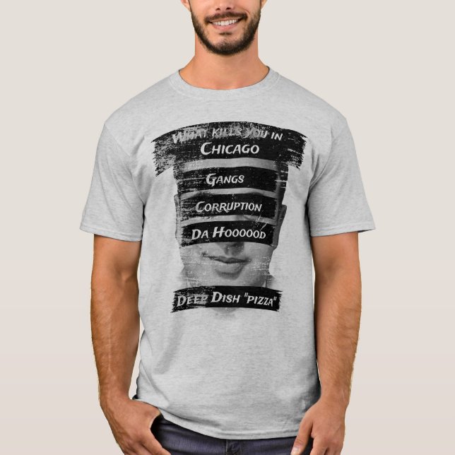 T-shirt Merica Humour Amérique USA Funny Patriotisme Chica (Devant)