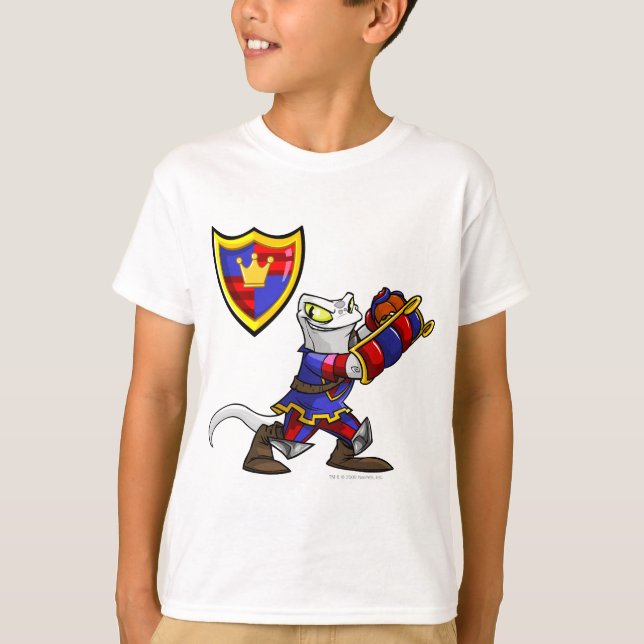 T-shirt Meridell Team Captain 1 (Devant)