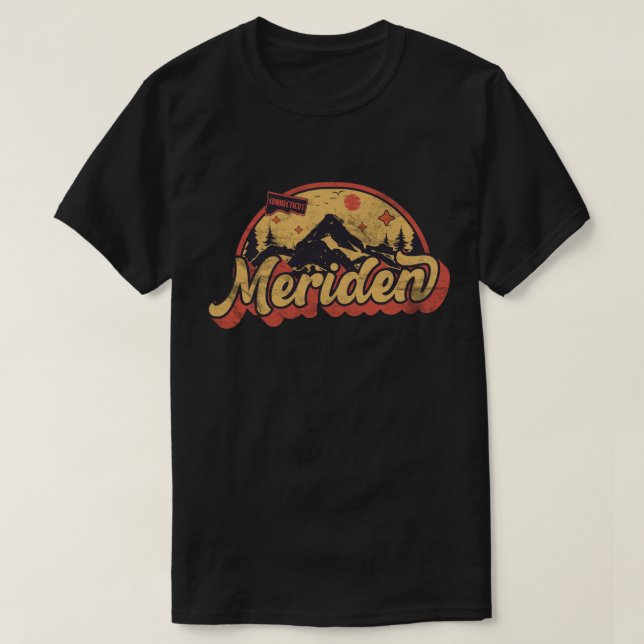 T-shirt Meriden, Connecticut (Design devant)