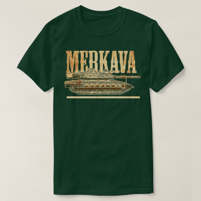 T-shirt Merkava Tank Israël (Design devant)