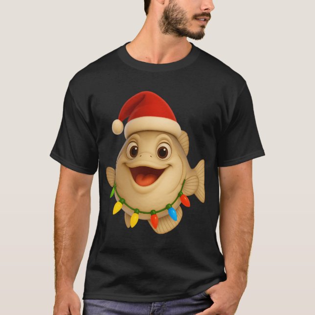 T-shirt Merlan de Noël (Devant)