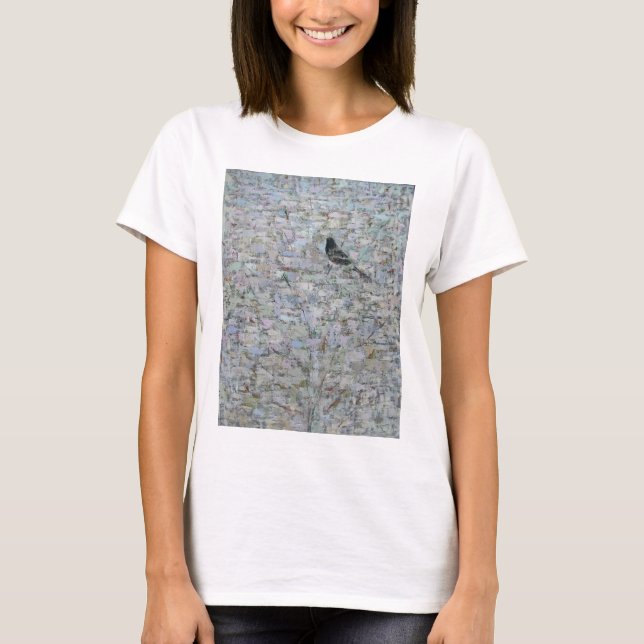 T-shirt Merle dans l'arbre 2012 (Devant)