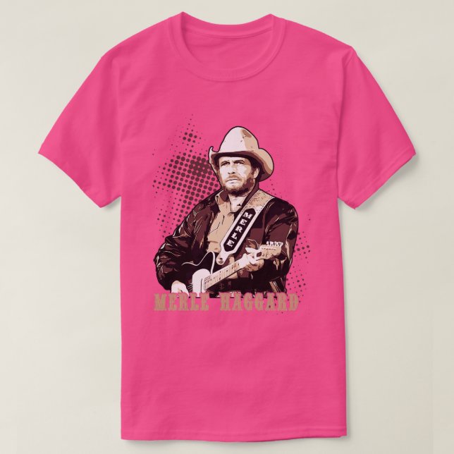 T-shirt Merle Haggard (Design devant)