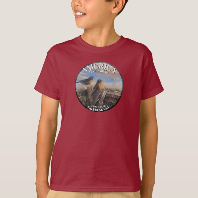 T-shirt Merles 250 États-Unis (Devant)