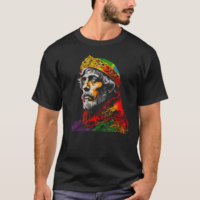 T-shirt Merlin Arthurian Mythologie (Devant)