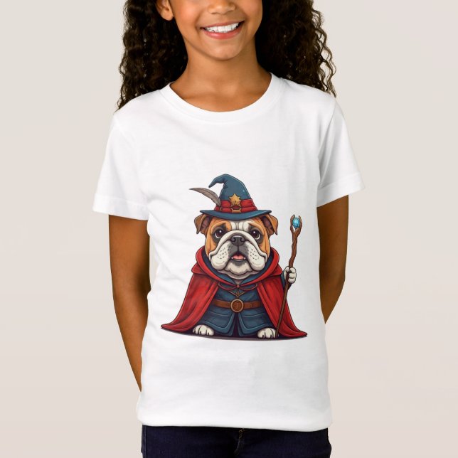 T-Shirt MERLIN BOULEDOGUE CARICATURAL (Devant)
