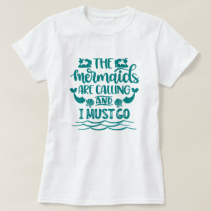 T-shirt Mermaid Beach   Les sirènes appellent