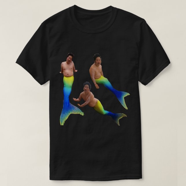 T-shirt Mermaid Bobby Lee Original  (Design devant)